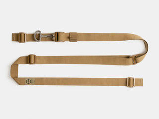 ESD quick adjust two-point coyote brown rifle sling.